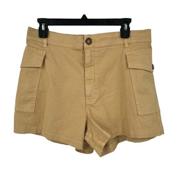Frame shorts patch pocket utility tan size 31 - Picture 1 of 5